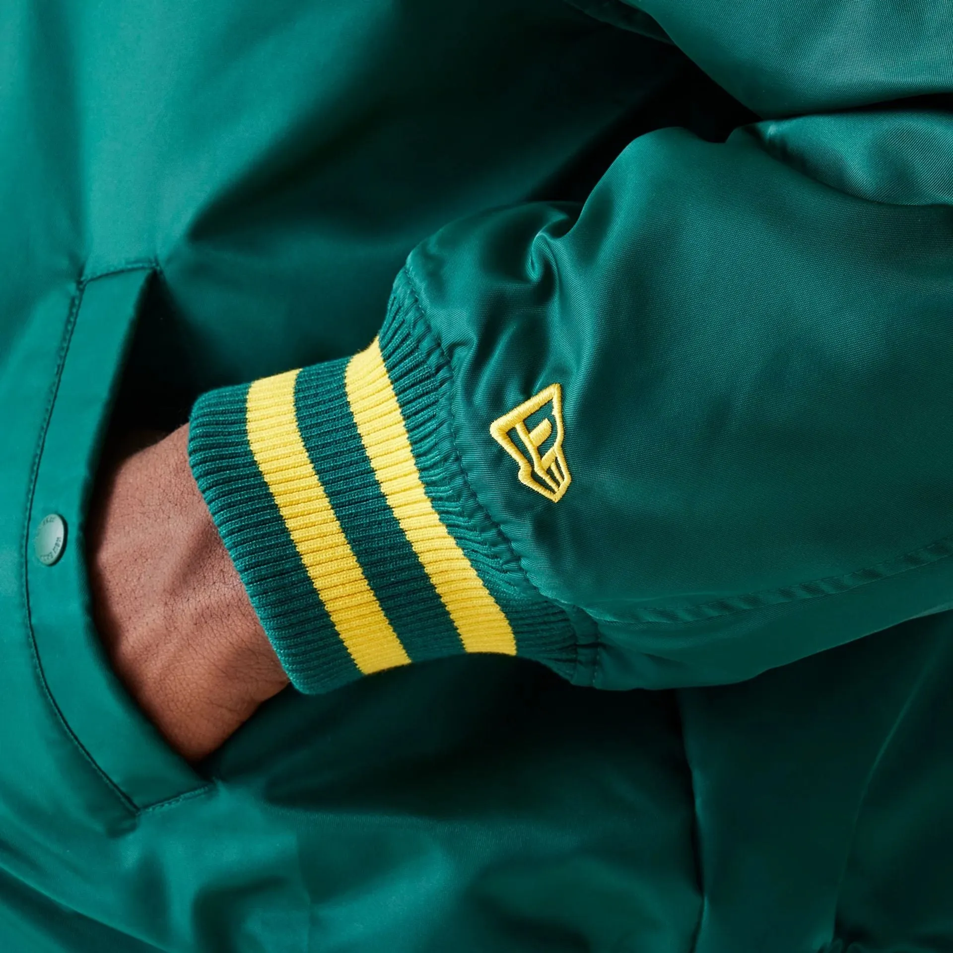 Oakland Athletics MLB Stadium Green Jacket