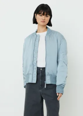 Olanik Light Wash Bomber Jacket by Acne Studios