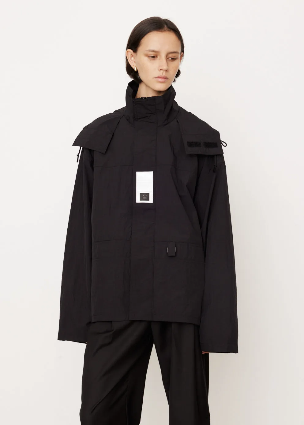 Olen Hooded Nylon Jacket by Acne Studios