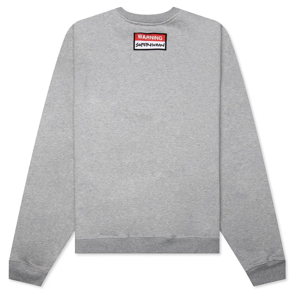 Giant Planet Sweatshirt - Light Grey