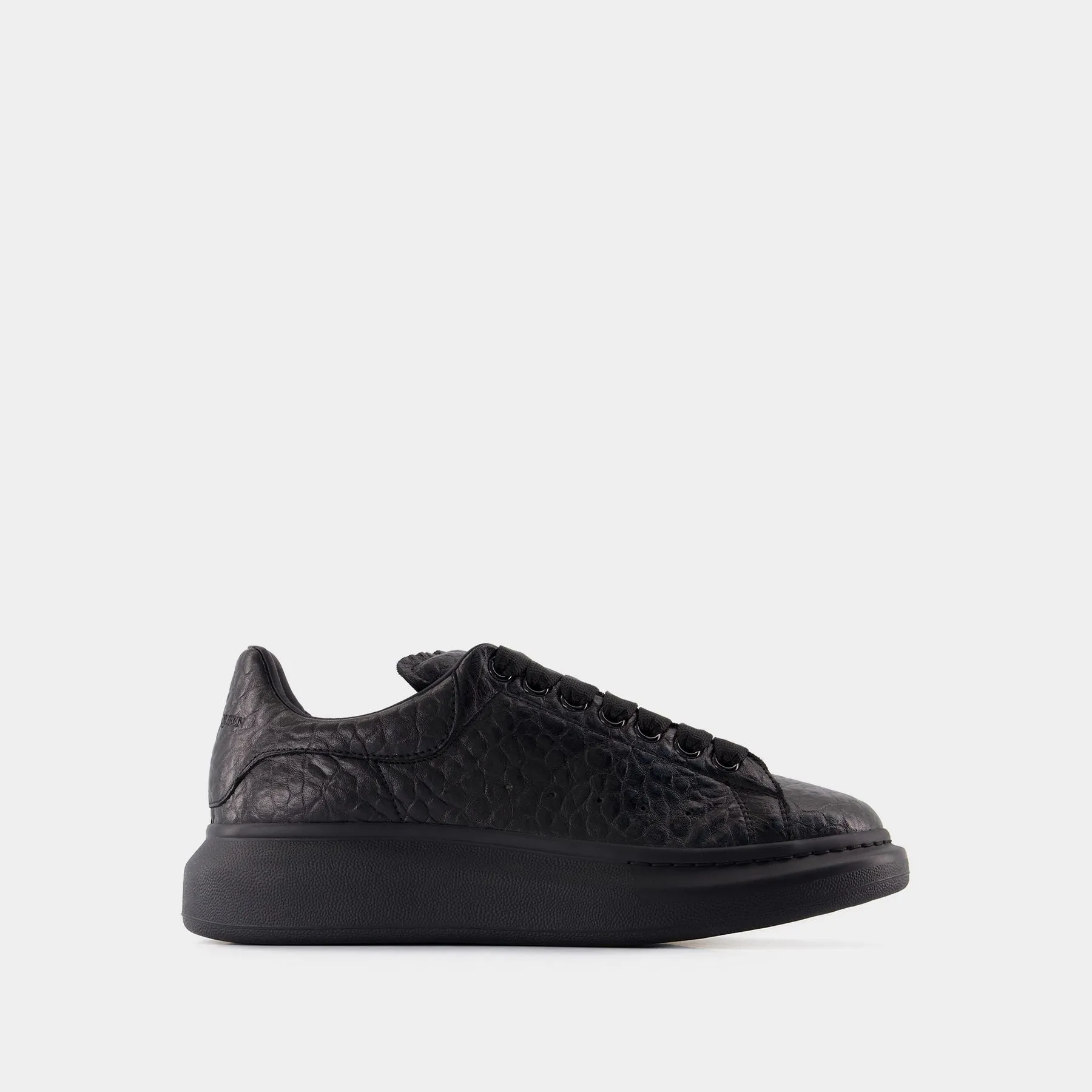 Oversized Sneakers - Alexander McQueen - Leather - Black