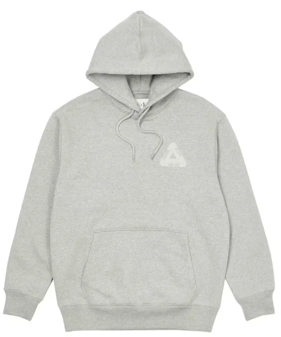 Palace CK1 Tri-Ferg Hood Light Grey Marl