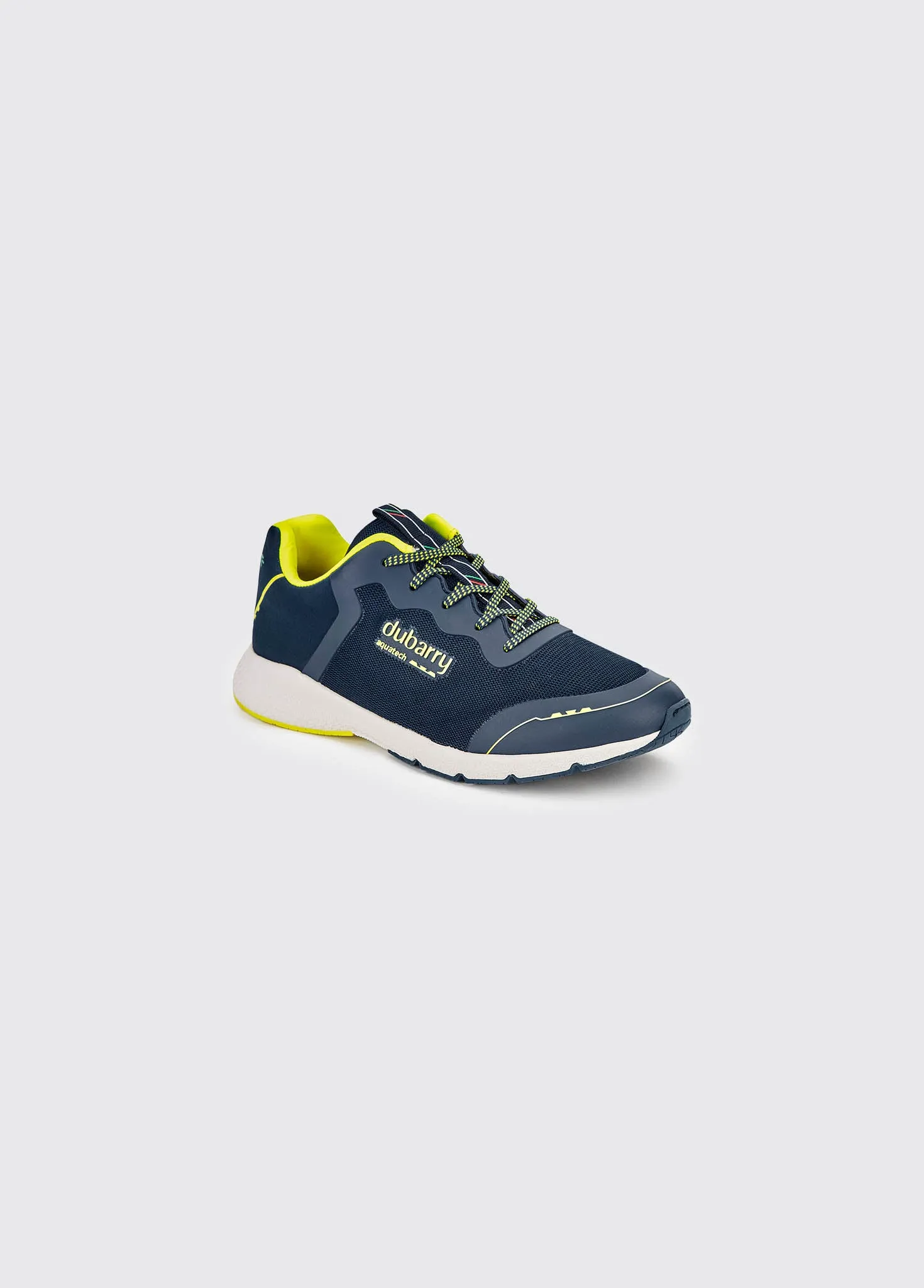 Palermo Men's Lightweight Sporty Trainer - Navy/Citrus