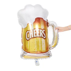 Kid Birthday Party Decorations Supplies - Crown, Beer Balloons, Cups, Gifts