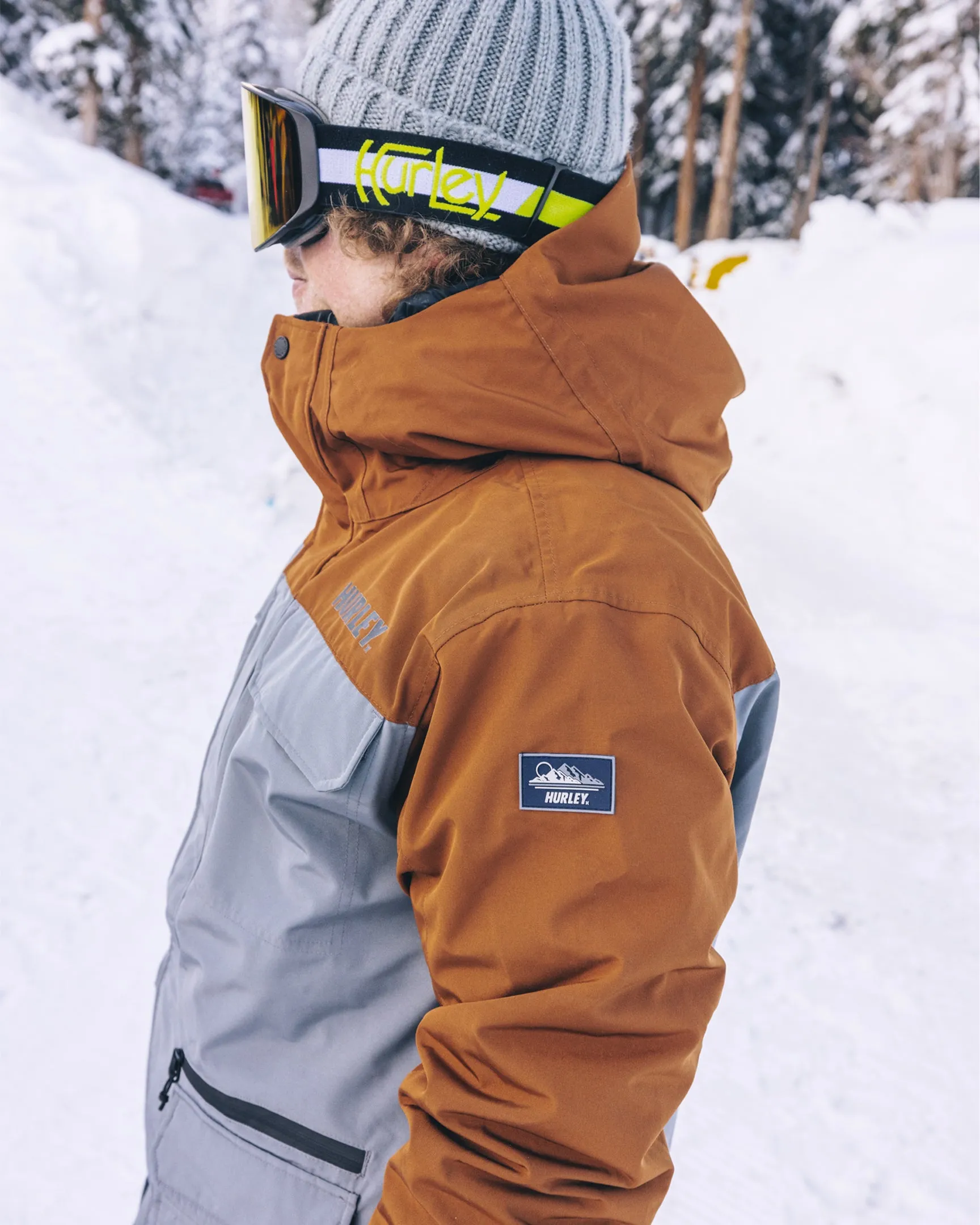 Snowboarding Parka