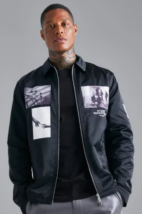 Photographic Harrington Jacket