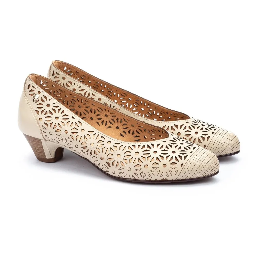 Pikolinos Elba W4B-5714 Women's Heel Pump - Marfil