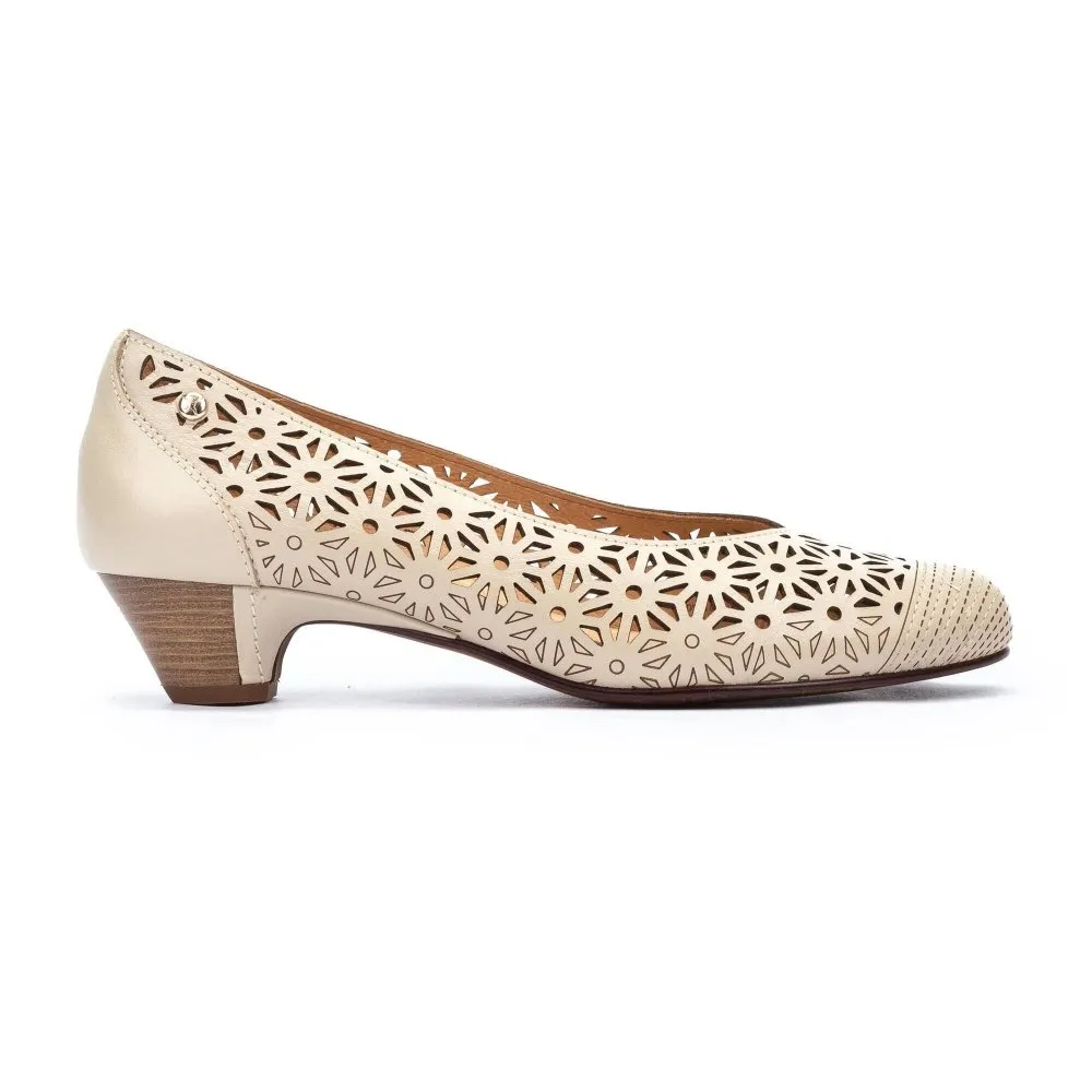 Pikolinos Elba W4B-5714 Women's Heel Pump - Marfil