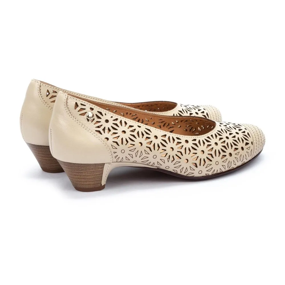 Pikolinos Elba W4B-5714 Women's Heel Pump - Marfil