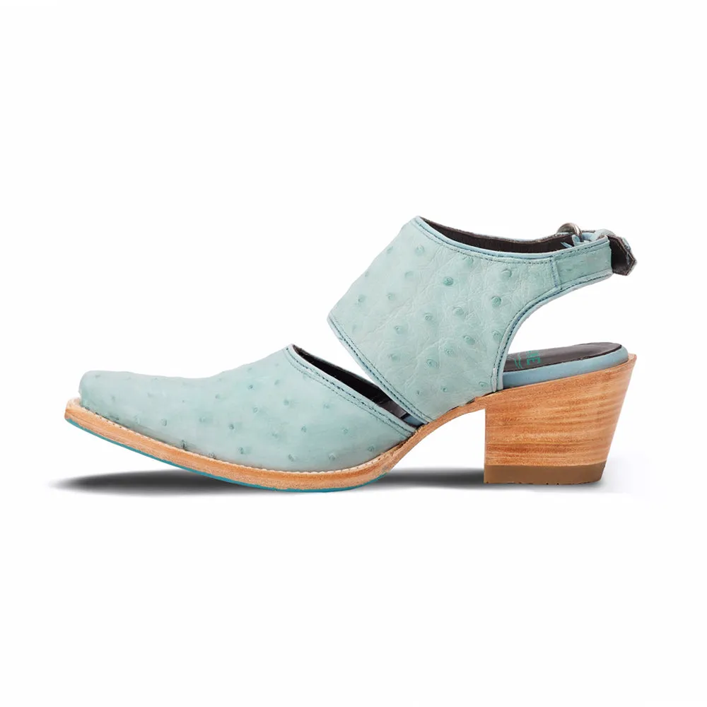 Plain Robin x West Desperado Slingback Mules