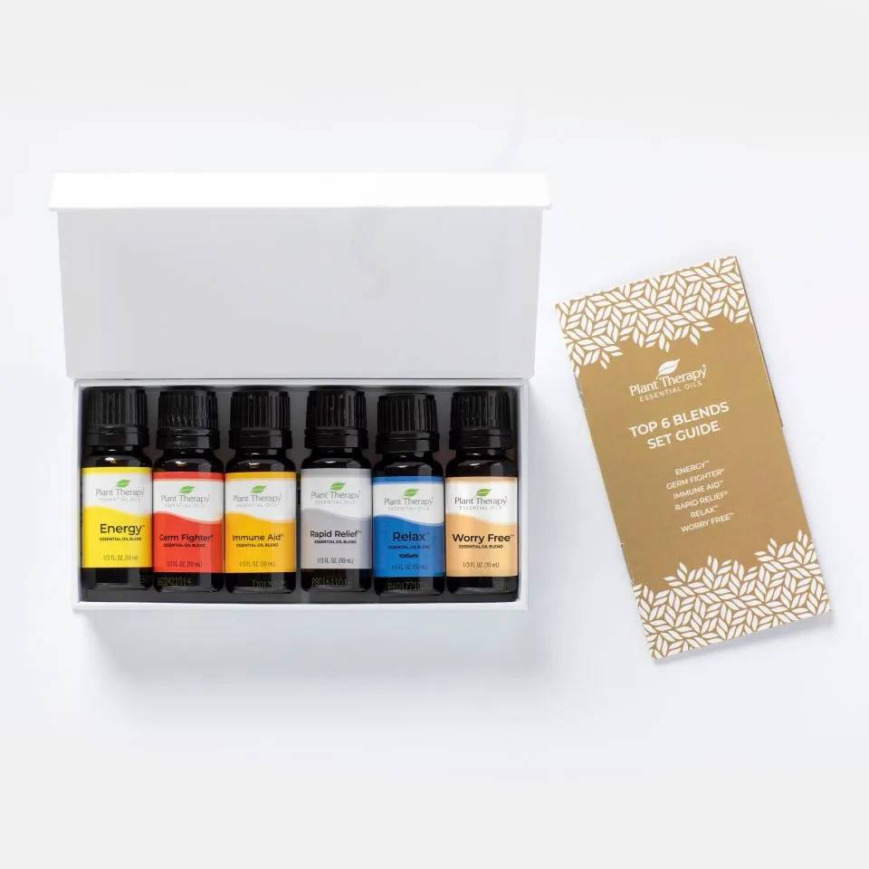 Plant Therapy Essential Oil Blend Set of 6