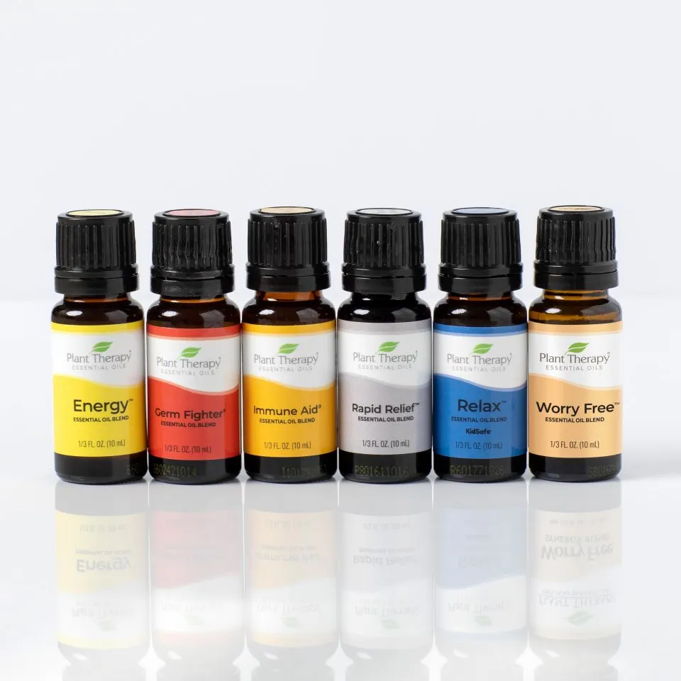 Plant Therapy Essential Oil Blend Set of 6