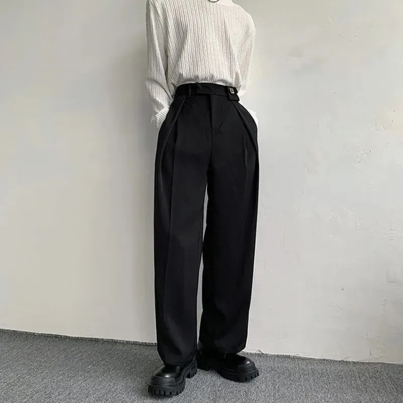 Pleat Detail Tailored Trousers