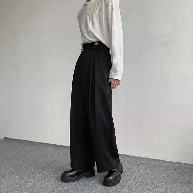 Pleat Detail Tailored Trousers