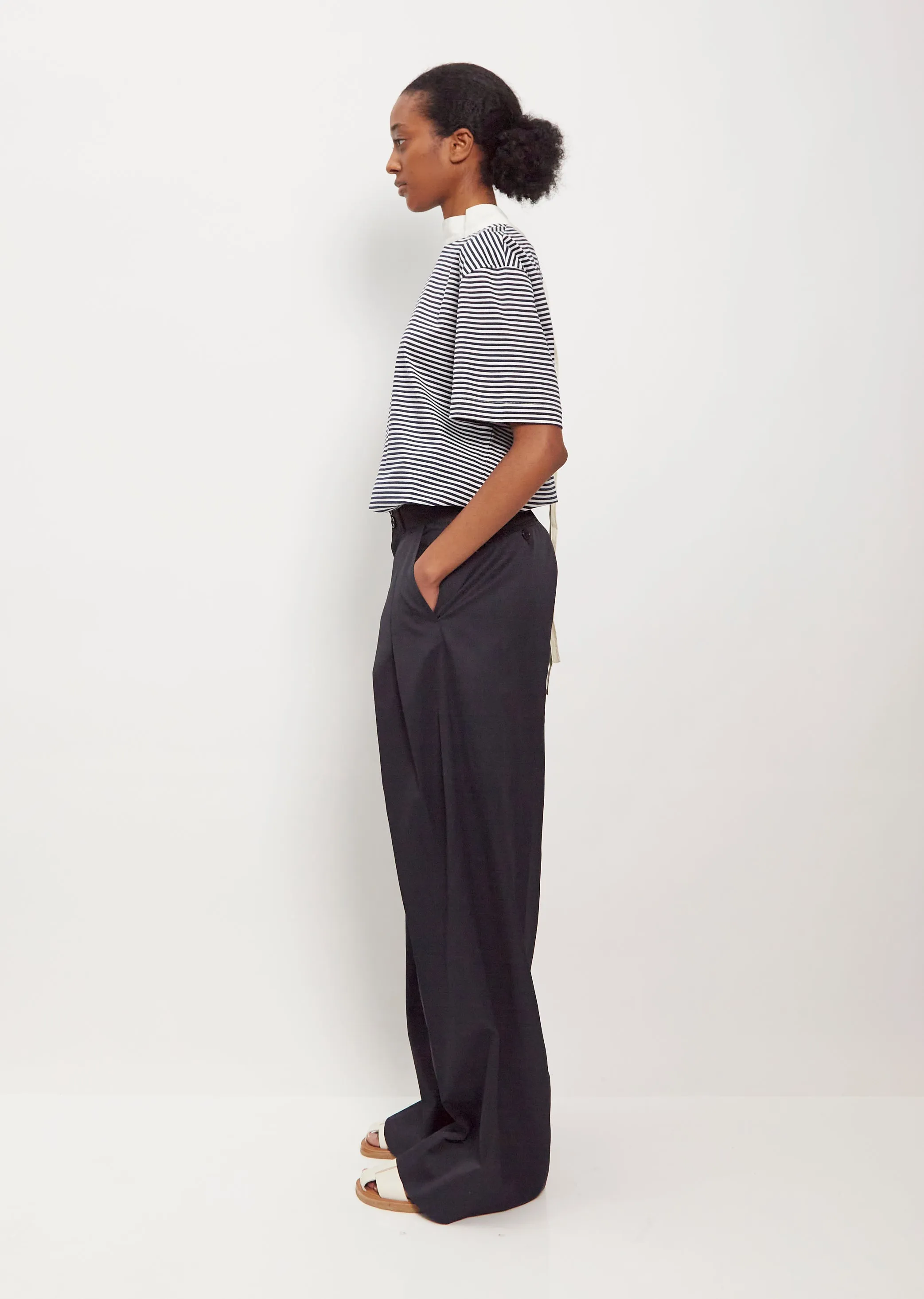 Pleated Pants