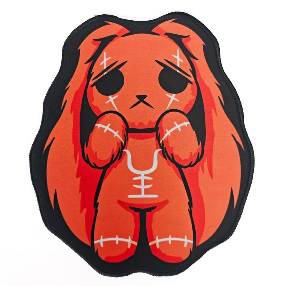 Plush Anxiety Rabbit Mouse Pad