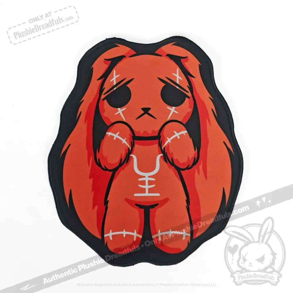 Plush Anxiety Rabbit Mouse Pad