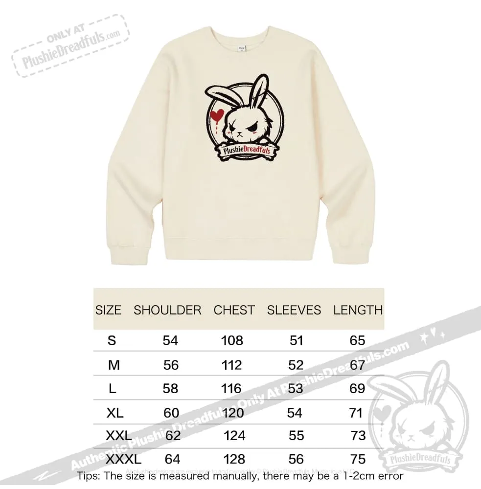 Plushie Dreadfuls Logo Sweatshirt - Soft Plush Toy Themed Apparel