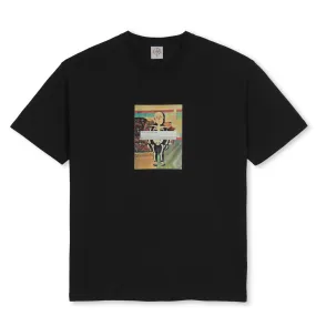 POLAR SKATE CO. - TEE | SKELETON KID - BLACK