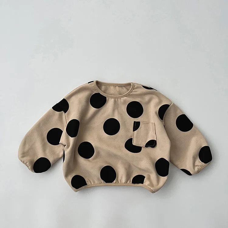 Polka Dot Tops for Girls Wholesale - Item 23113030