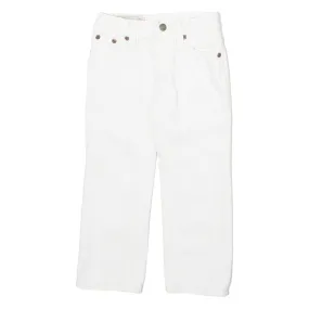 POLO RALPH LAUREN Boys Jeans White Slim Straight W20 L15