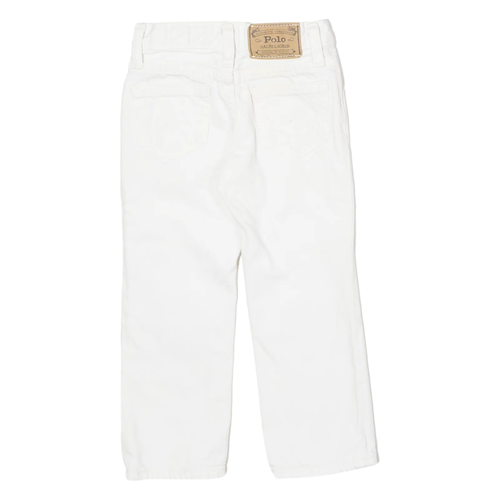 POLO RALPH LAUREN Boys Jeans White Slim Straight W20 L15