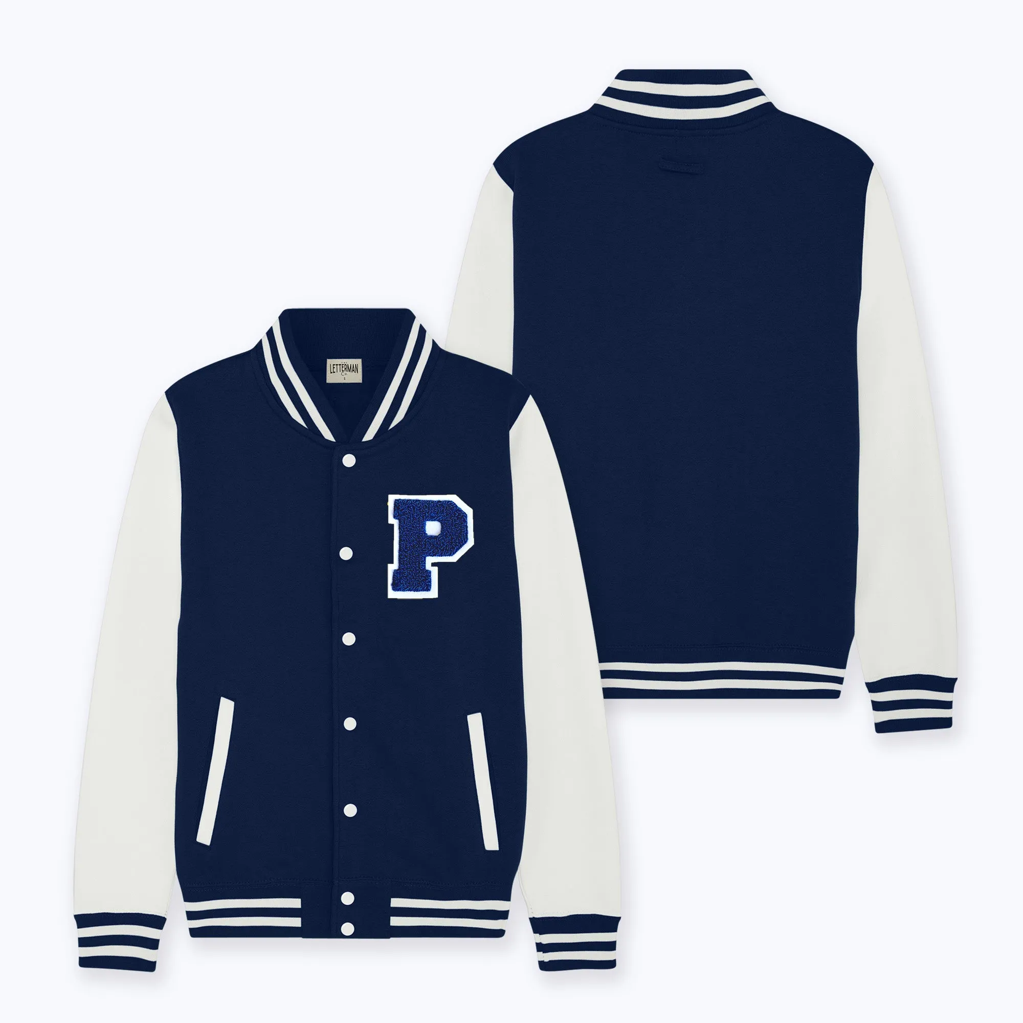 Princeton HS Adult Sweatshirt Varsity Jacket