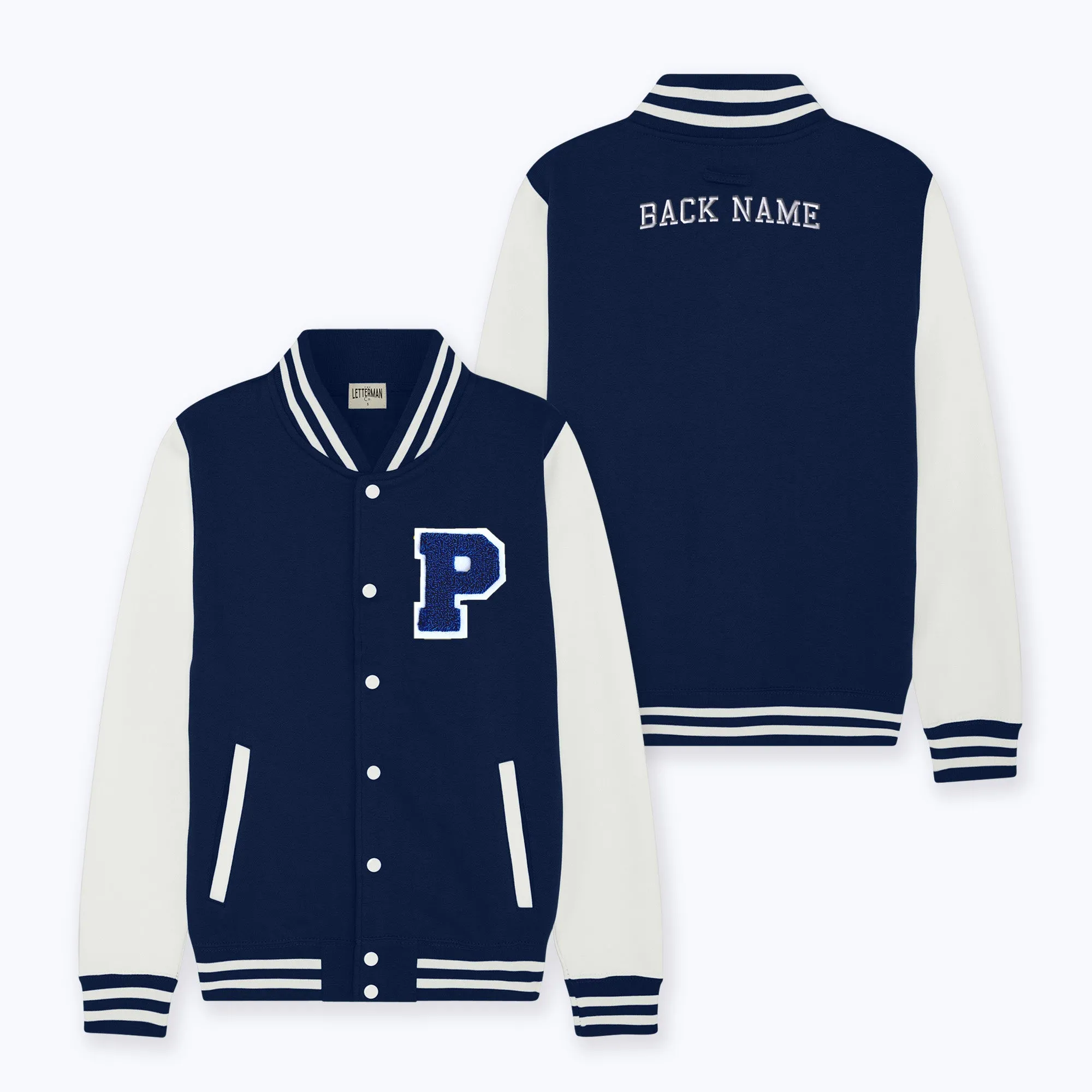 Princeton HS Adult Sweatshirt Varsity Jacket