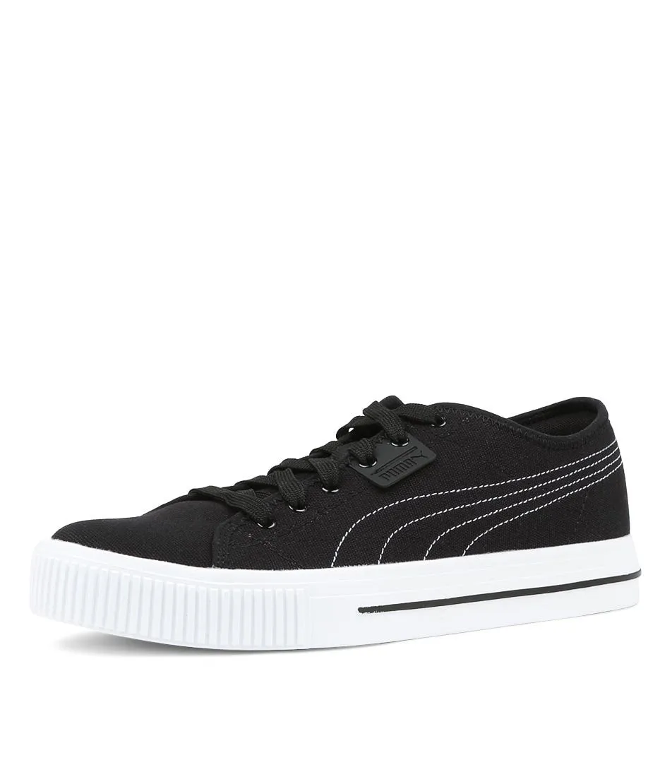 PUMA Ever Black White Sneakers