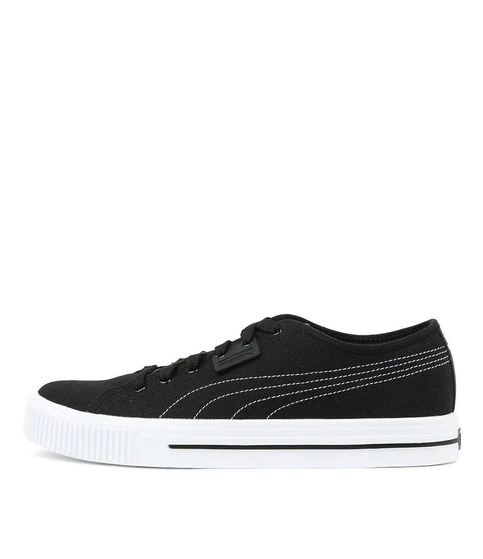 PUMA Ever Black White Sneakers