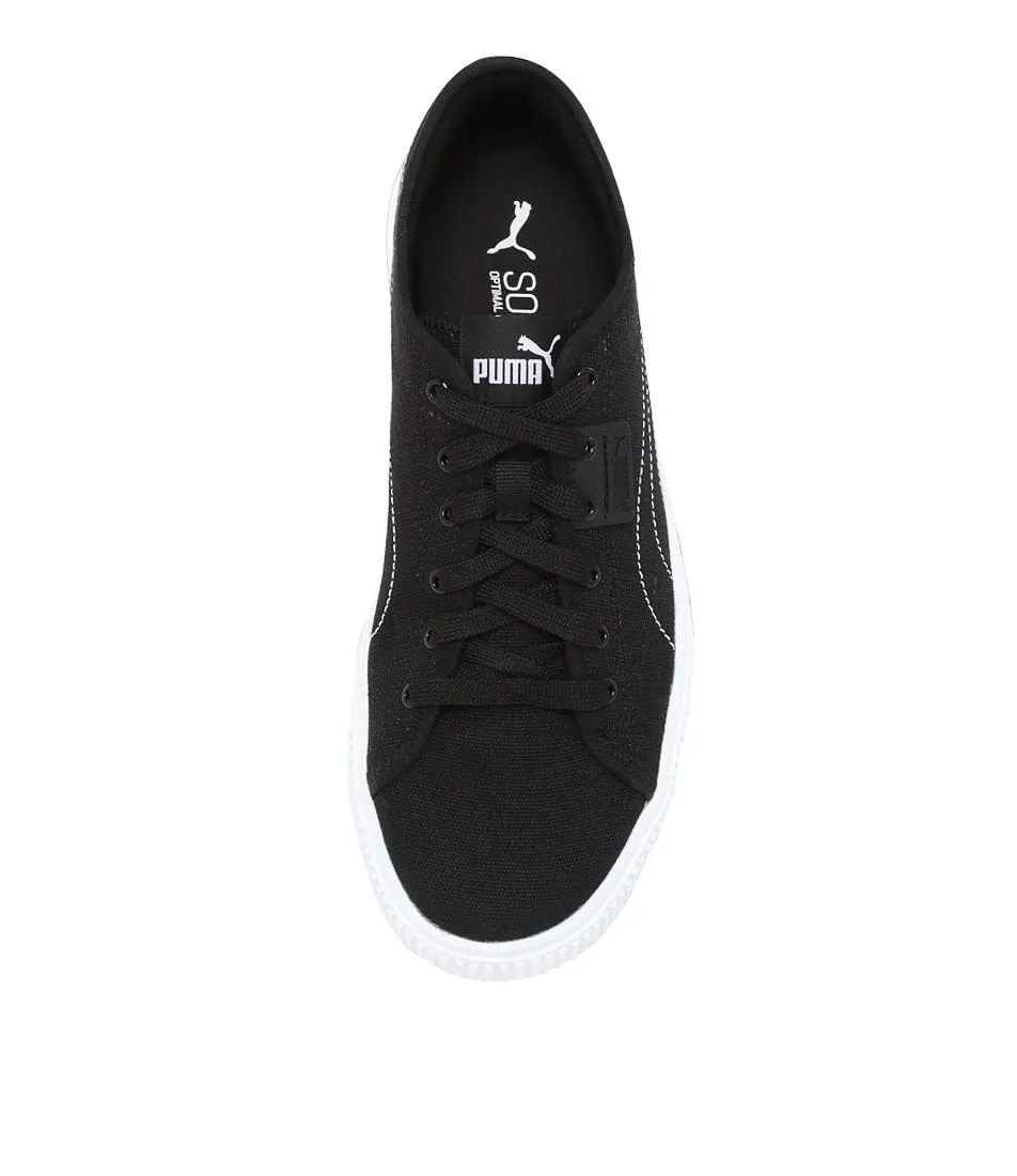 PUMA Ever Black White Sneakers