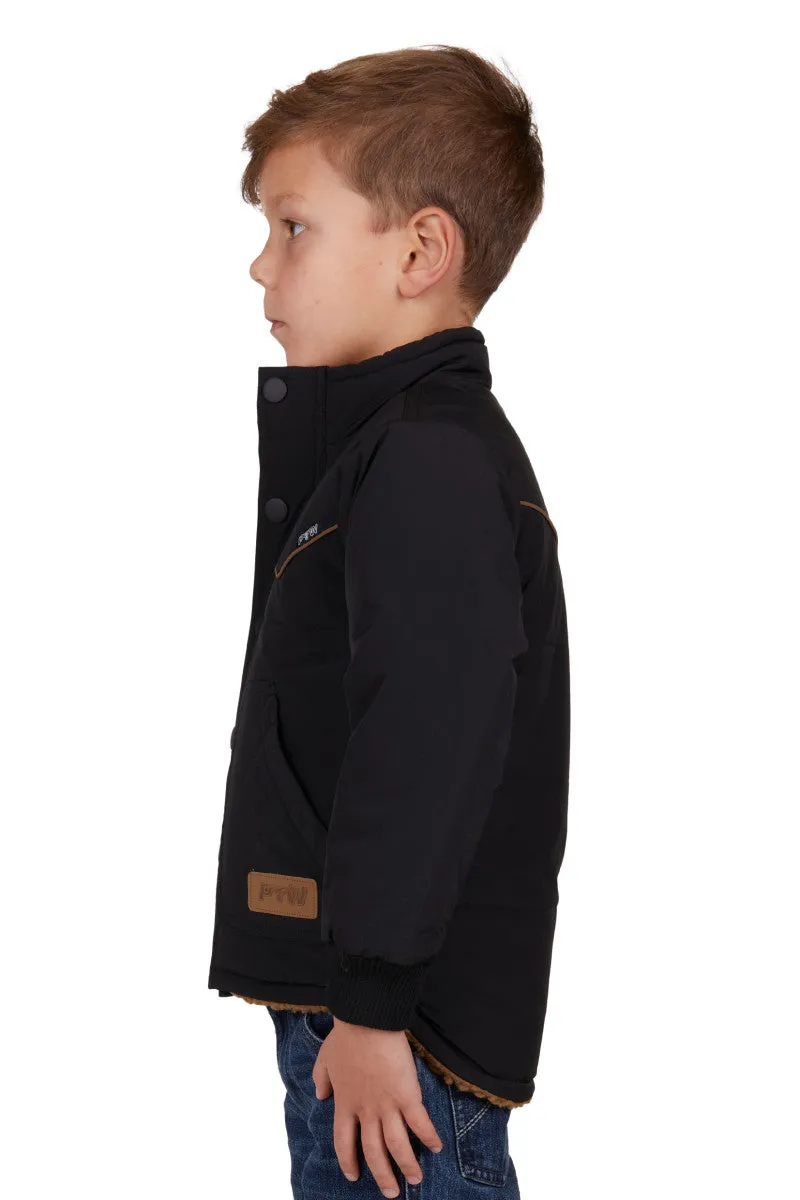 Pure Western Boys Tommy Jacket Black