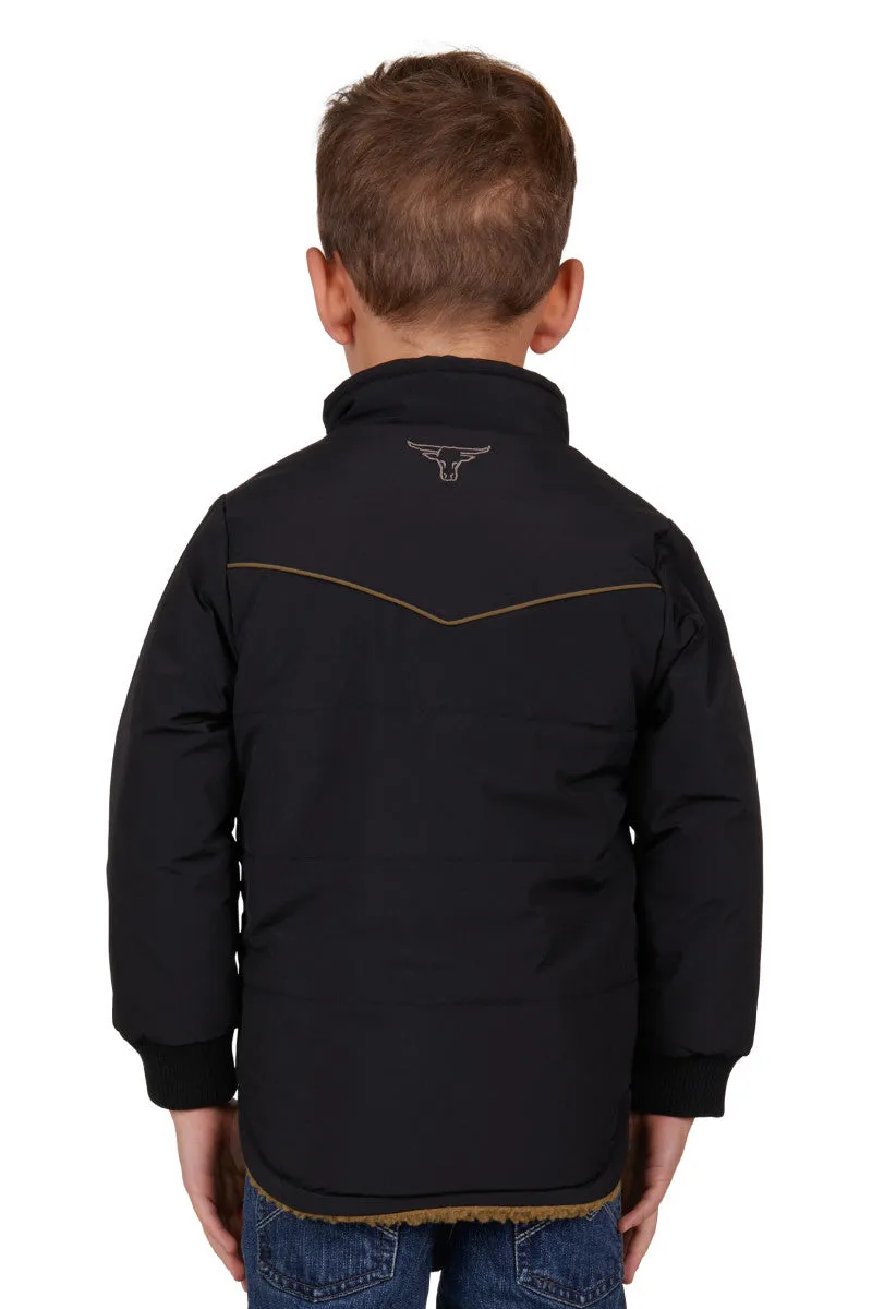 Pure Western Boys Tommy Jacket Black