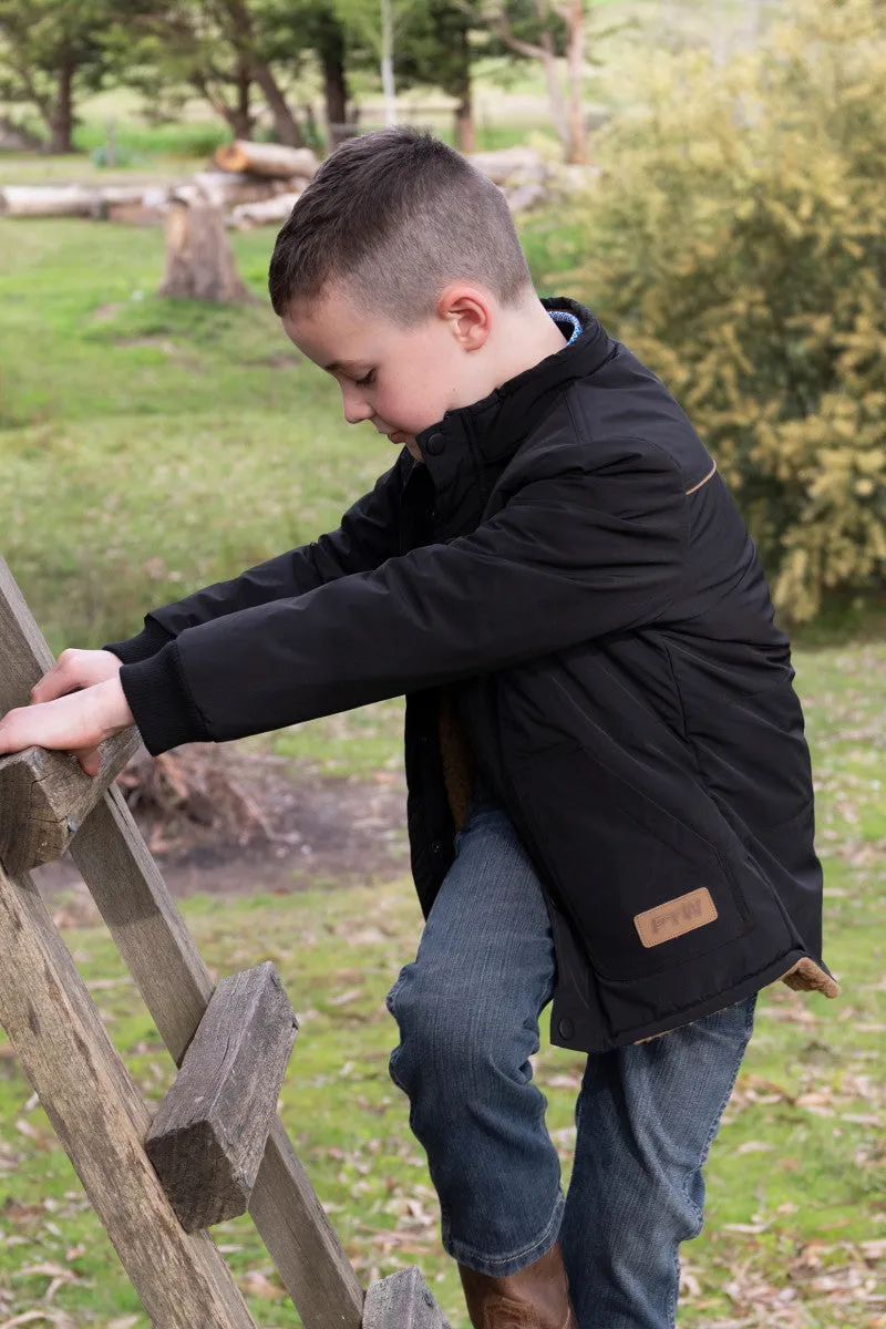 Pure Western Boys Tommy Jacket Black