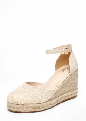 Woven High Wedges