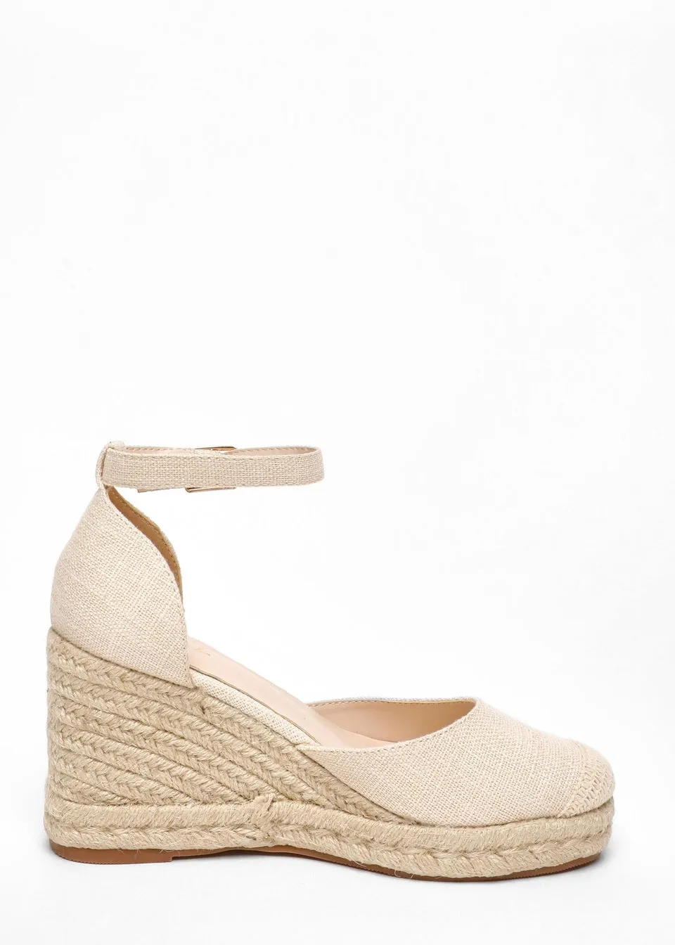 Woven High Wedges