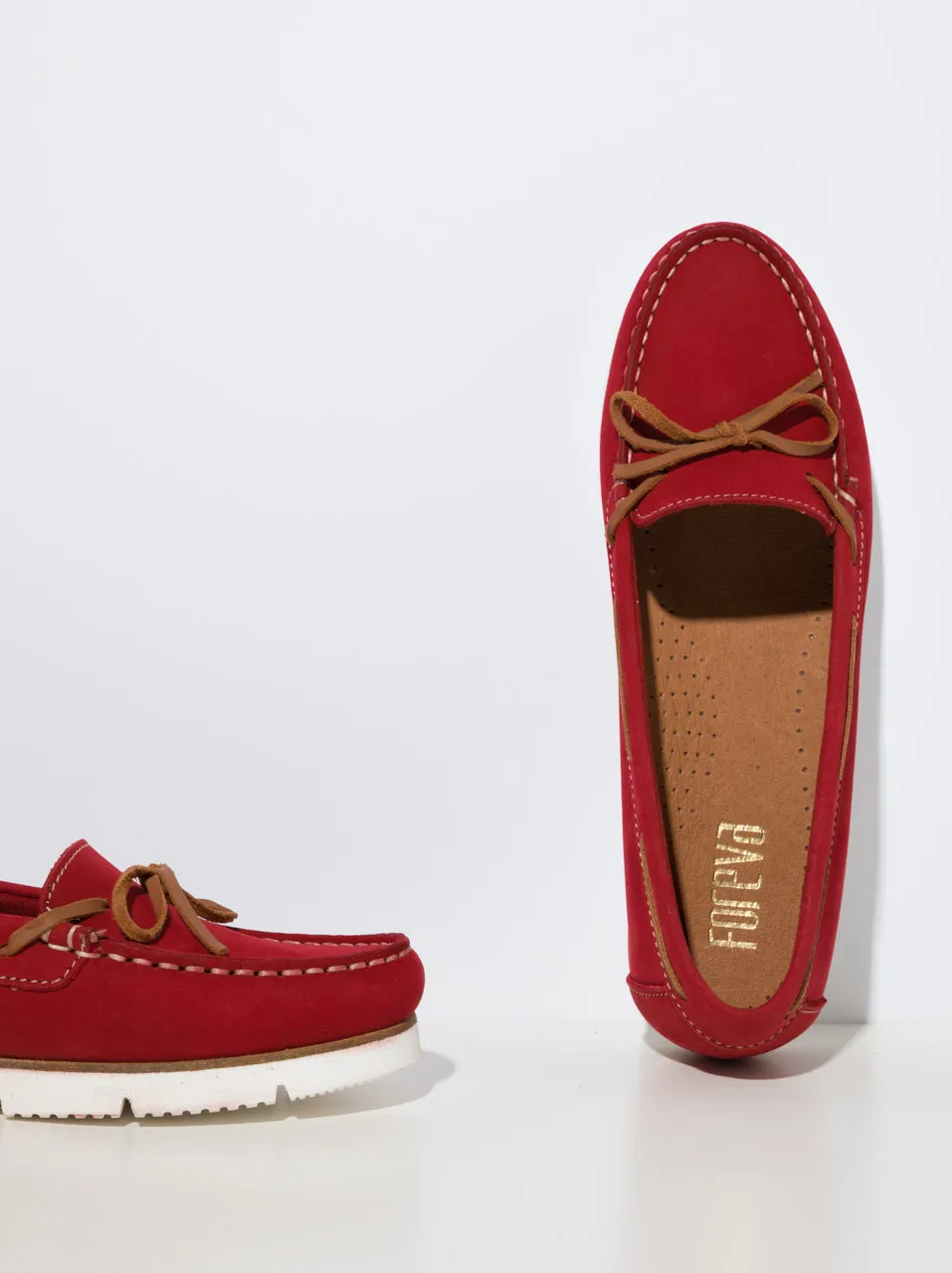 Red Nautical Shoes