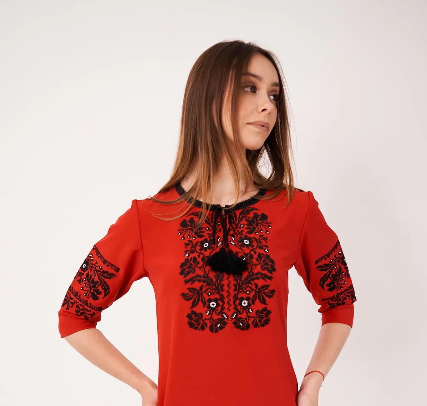 Red Varvara Women's Dress