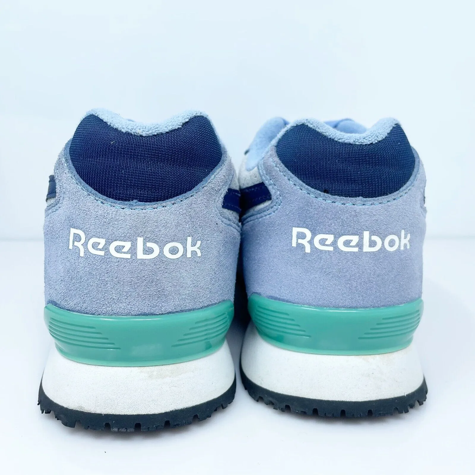 Reebok Womens Harman RB950 Blue Casual Shoes Sneakers Size 7.5 M