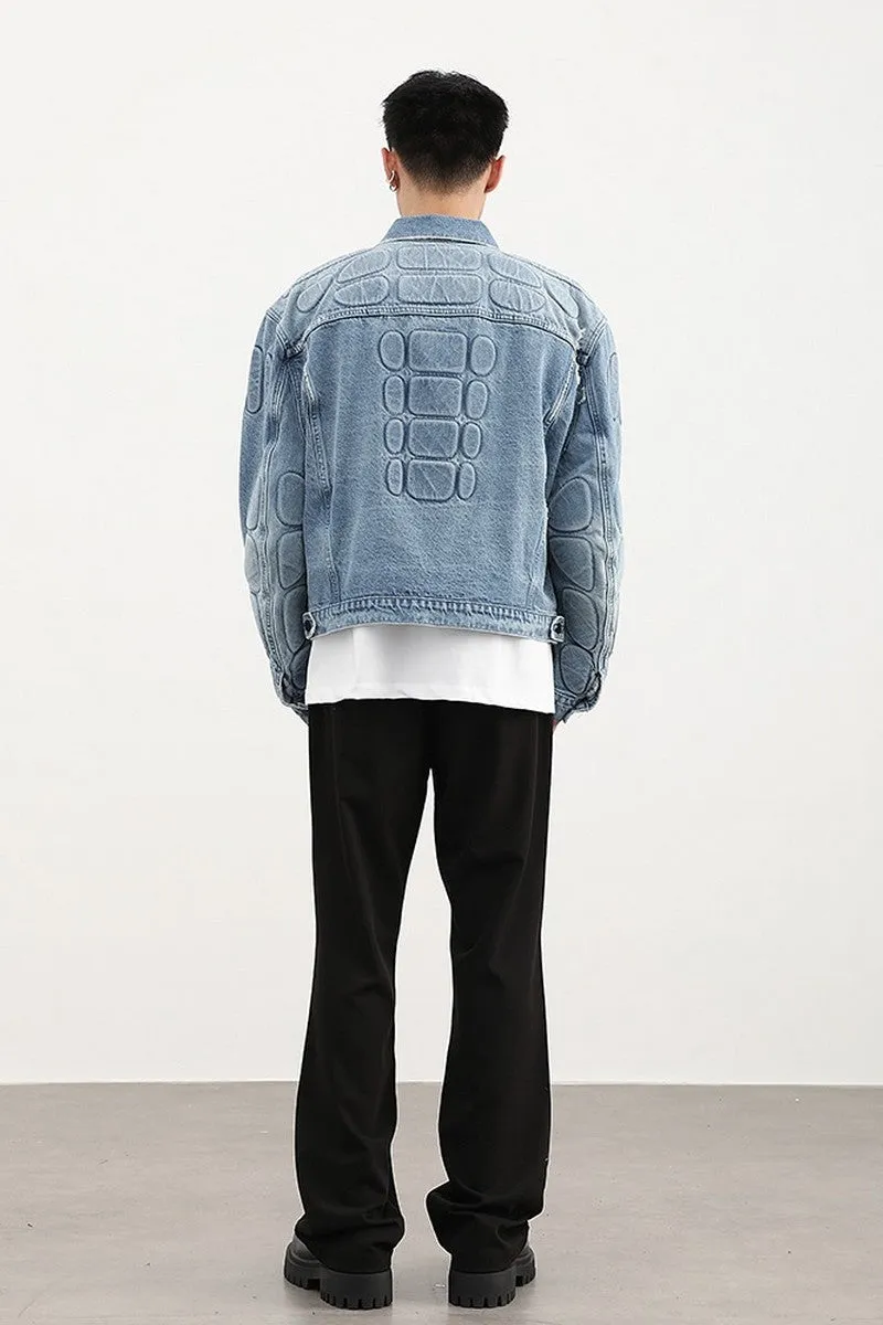 Retro Washed Jeans Jacket