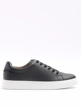 River Island Cupsole Trainers - Black