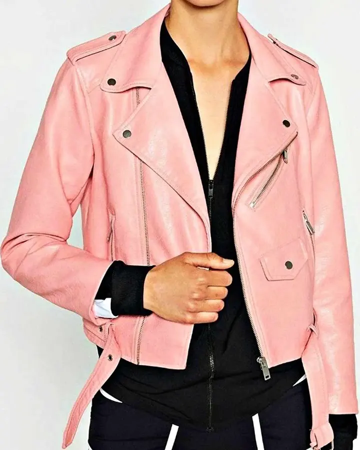 William Jacket | Riverdale Pink Ginger Lopez Jacket