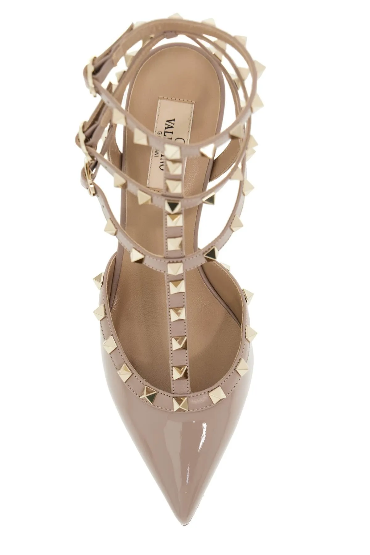 rockstud slingback pumps 5W2S0375VNW POUDRE