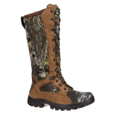 Rocky 1570 Waterproof Snakeproof Mossy Oak Camo Hunting Boots Mens