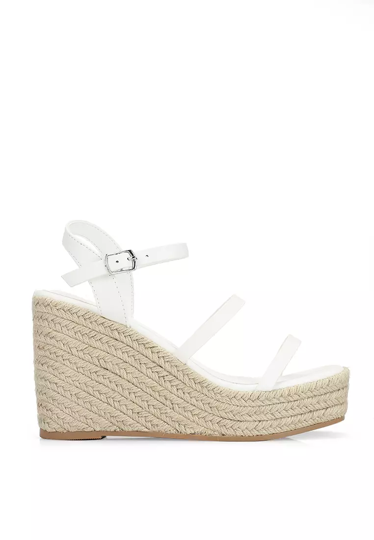 Multi Strap Espadrilles Wedges