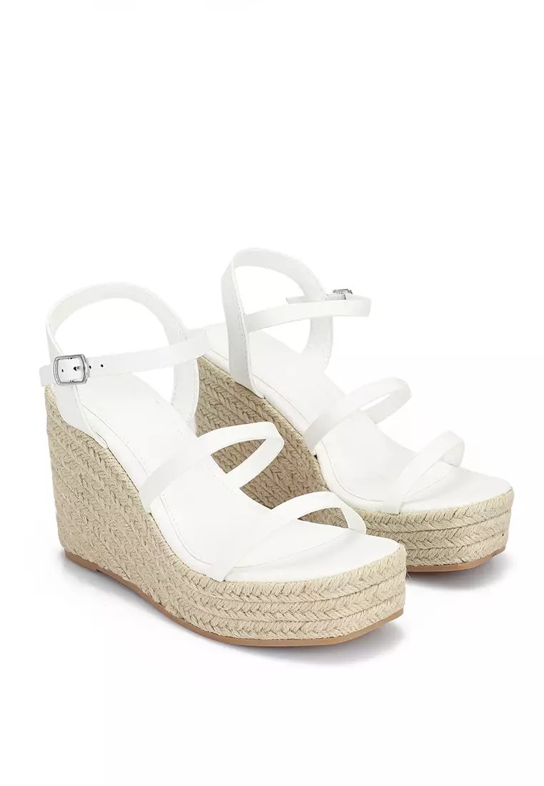 Multi Strap Espadrilles Wedges