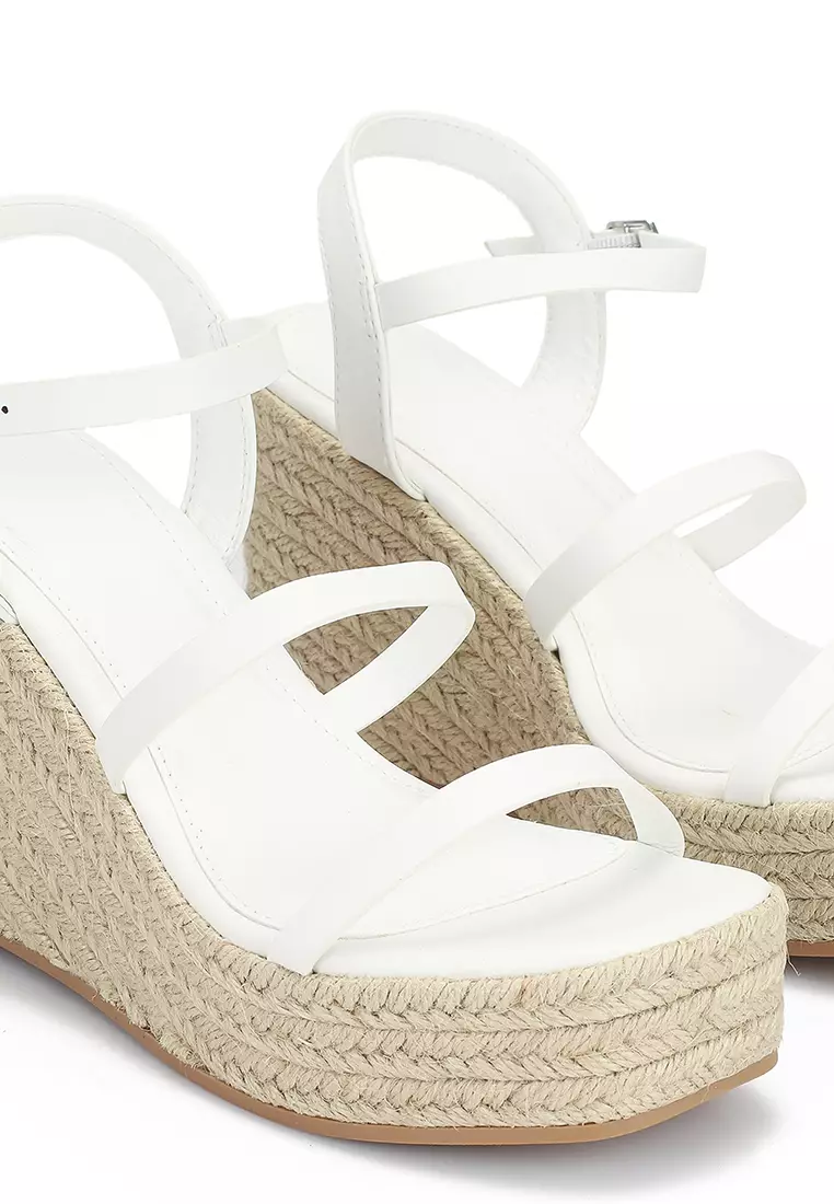 Multi Strap Espadrilles Wedges