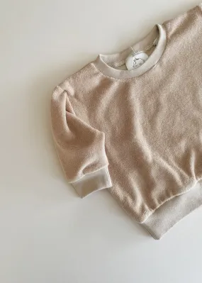 sand terry sweatshirt