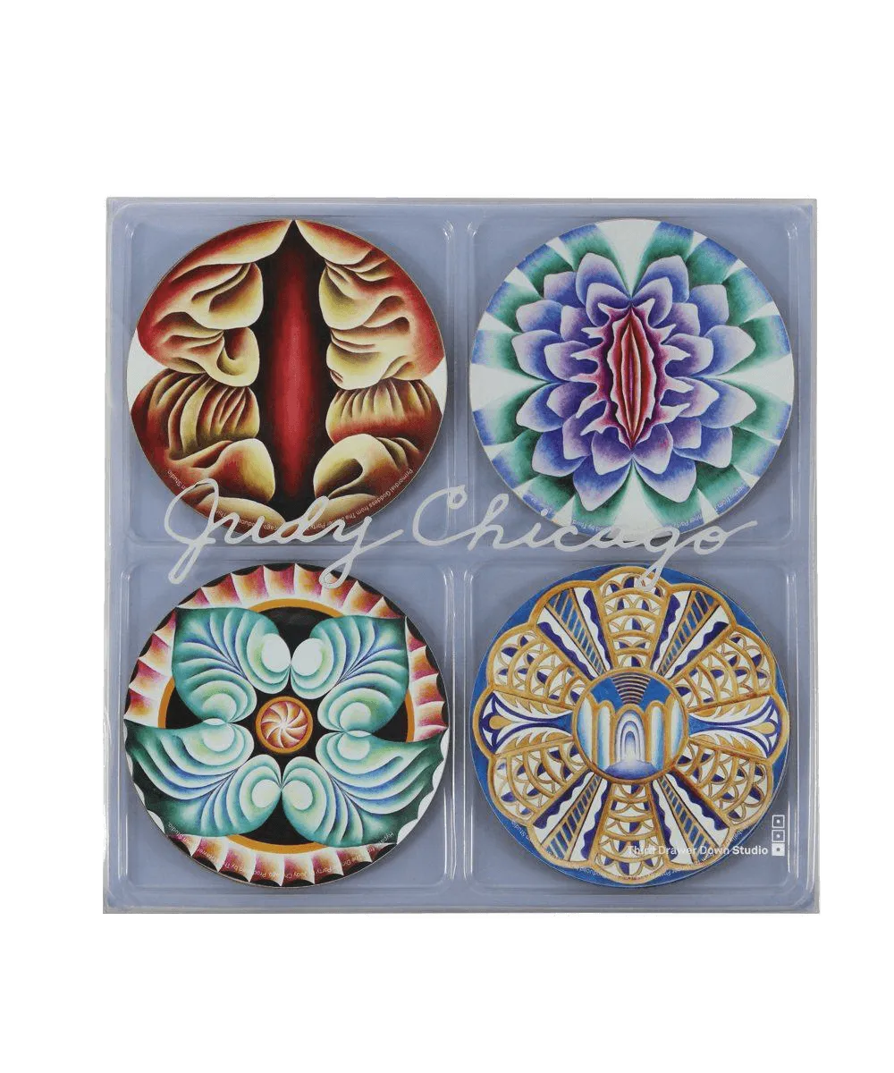 Set of Four Coasters x Judy Chicago