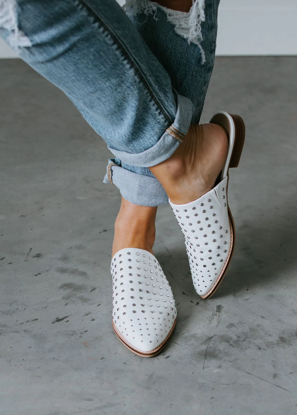 Shawna Studded Mules